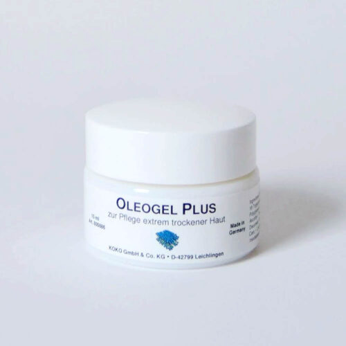 Produktabbildung dermaviduals Oleogel Plus, zur Pflege extrem trockener Haut